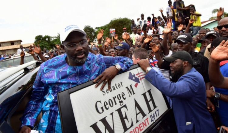 George Weah eleito presidente da Libéria