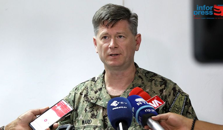 Contra-almirante dos EUA afirma que parceria com Cabo Verde “é crucial” para segurança regional